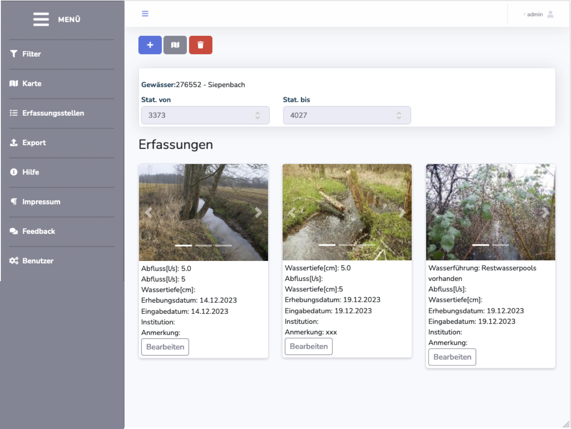 Bildschirmansicht am Desktop